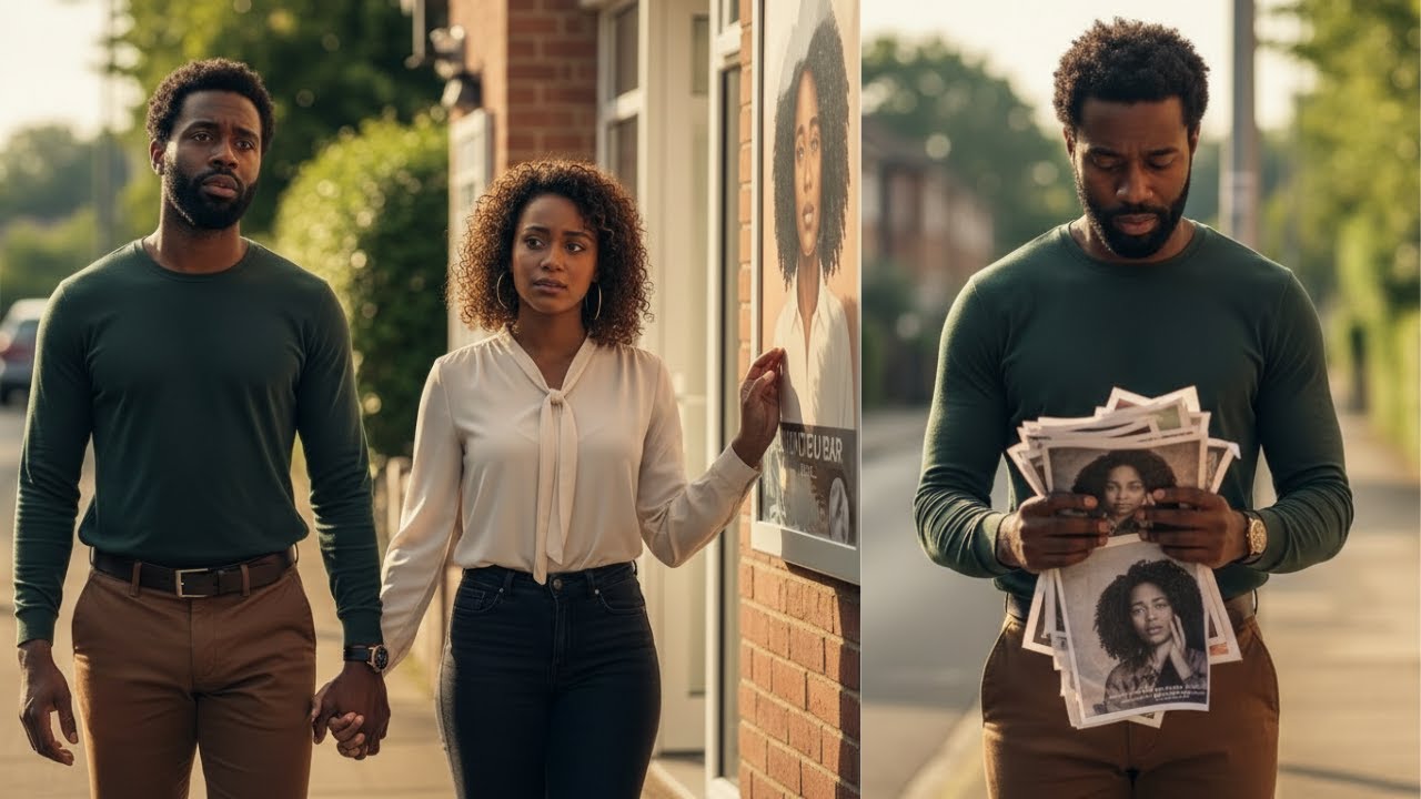 He printed his wife’s illness on posters and pasted them all over the street