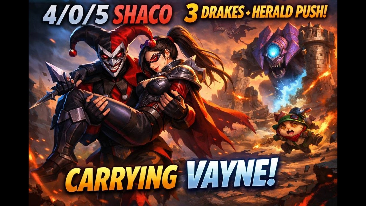 When Your Jungle Babysits Top Lane… And Wins the Game!