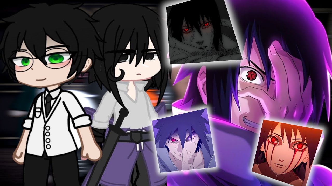 Harry Potter reaction to Harry Potter as Sasuke Uchiha | Gacha 🇺🇦🇷🇺🇪🇸🇧🇷🇬🇧