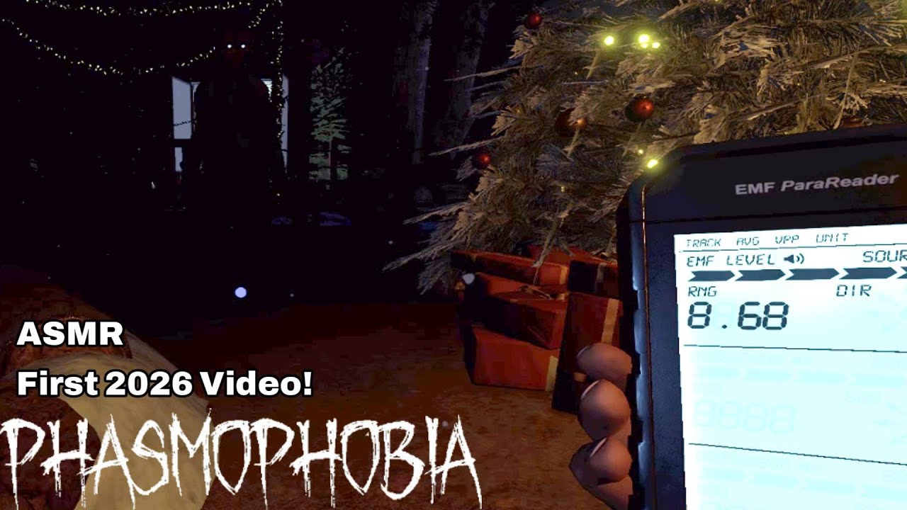 ASMR Phasmophobia First 2026 Video!