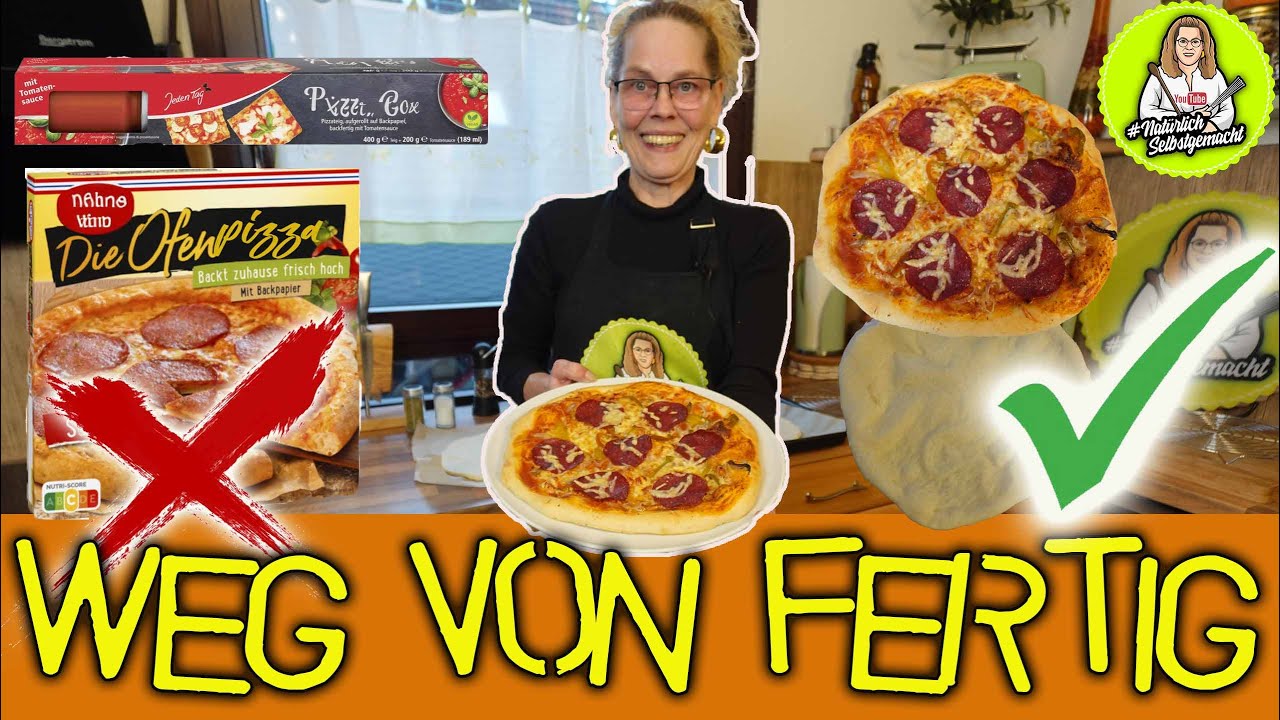 Tiefk&uuml;hl Pizza auf Vorrat selber machen - genialer Teig