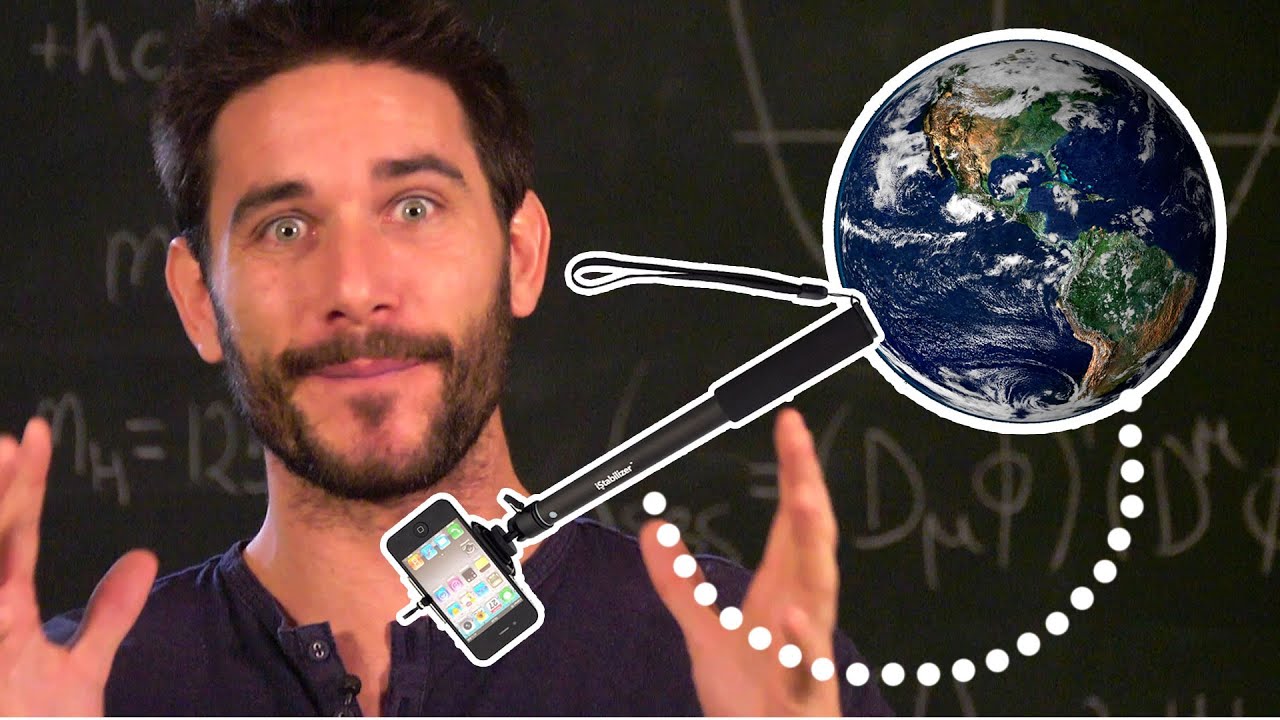 Cómo medir la Tierra con un palo de selfie