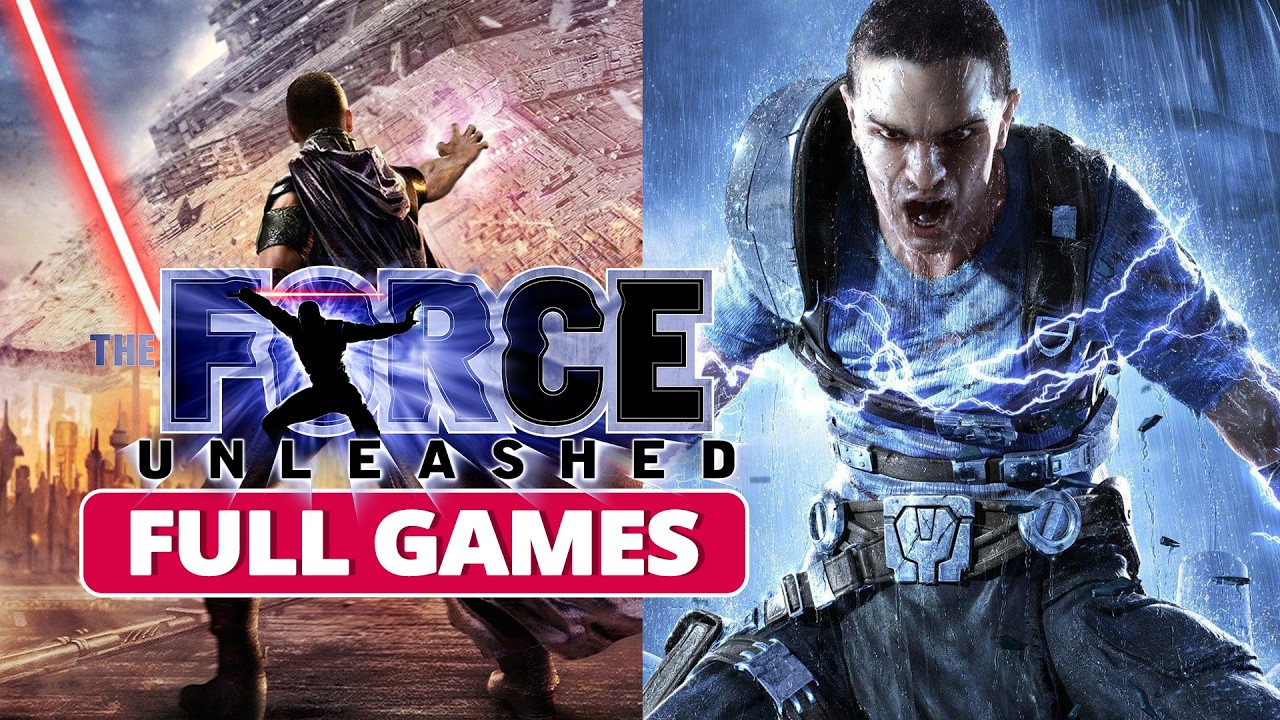 Star Wars The Force Unleashed 1 and 2 | Full Gameplay Walkthrough | No Commentary