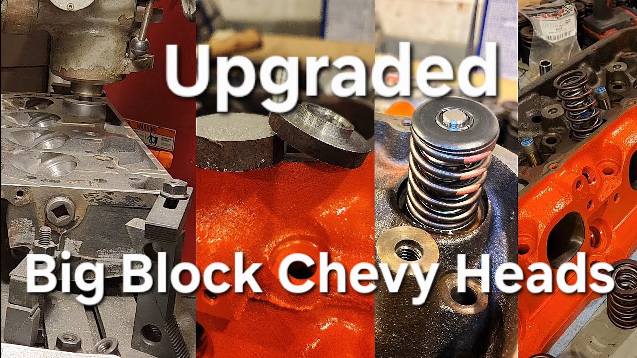 Upgraded 454 Big Block Chevy Heads