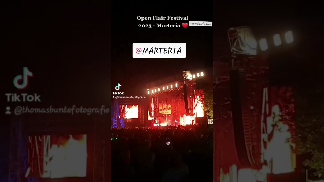 #OpenFlairFestival  2023 in  #Eschwege mit #Marteria. Viel Spaß ❤️🌈 #open #flair #Festival #xoxo
