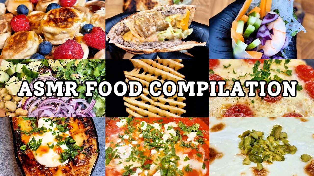 9 Viral ASMR Recipes in One Video 🔥 Easy & Satisfying Food Compilation