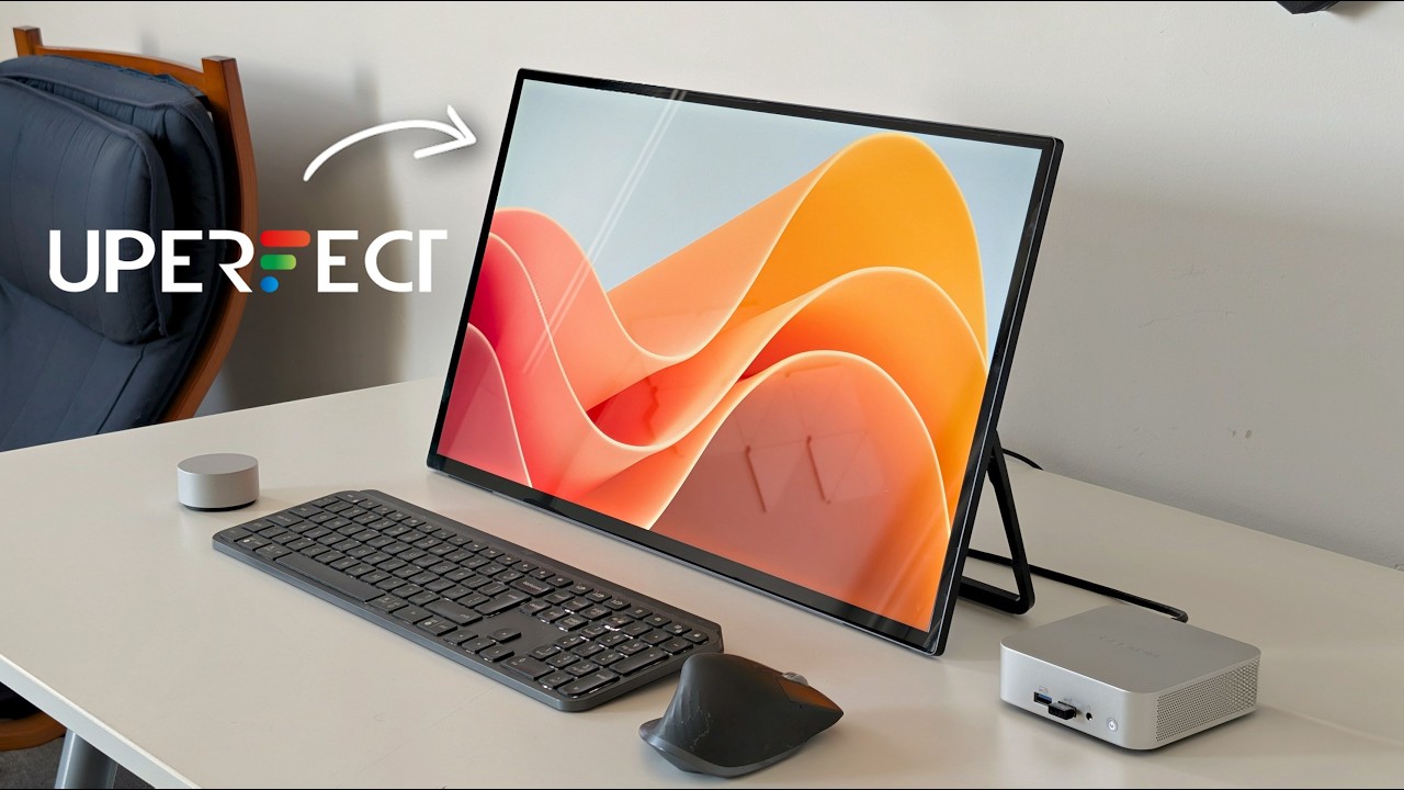 Обзор UPERFECT UMAX 24 &mdash; портативный 24-дюймовый 2K 165 Гц сенсорный монитор!