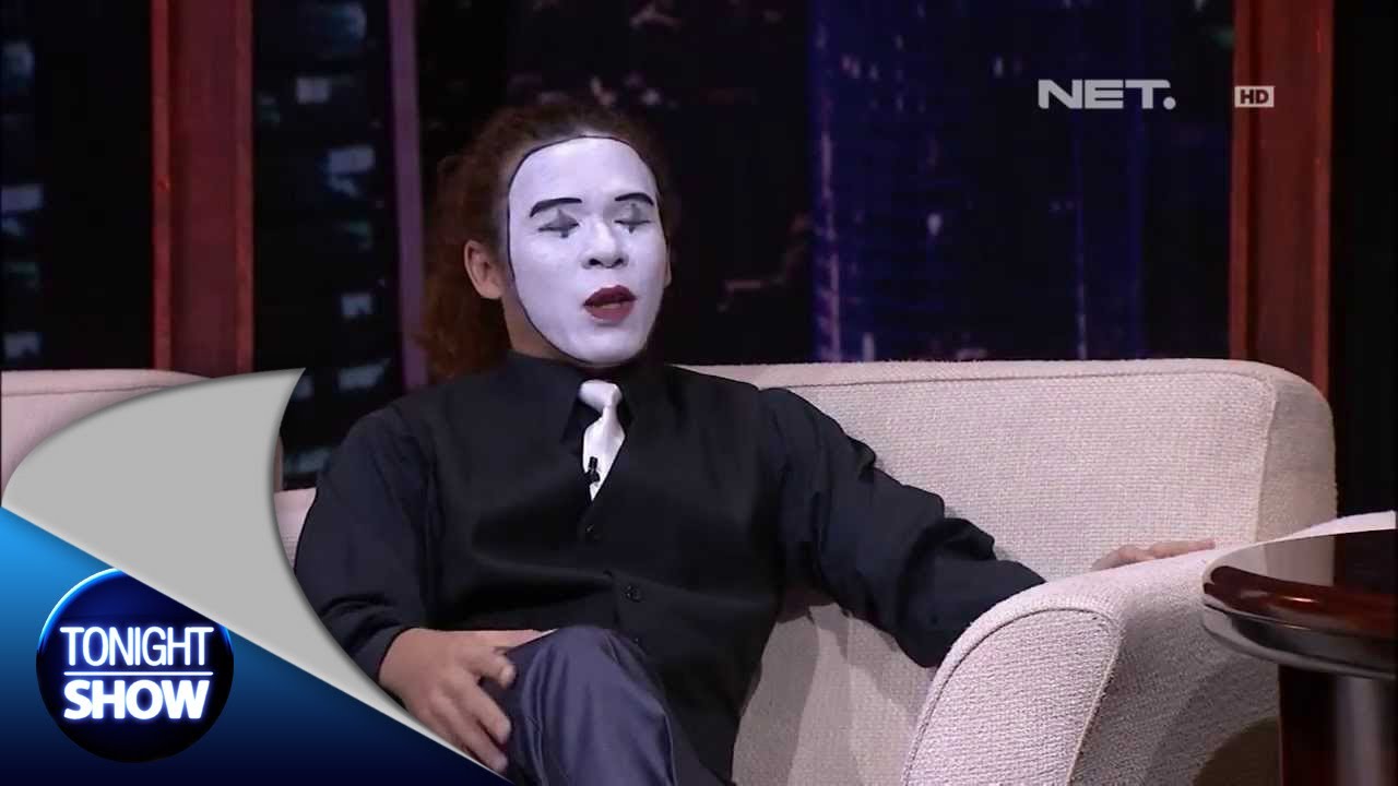 Tonight Show - Septian Dwi Cahyo - Artis Pantomim