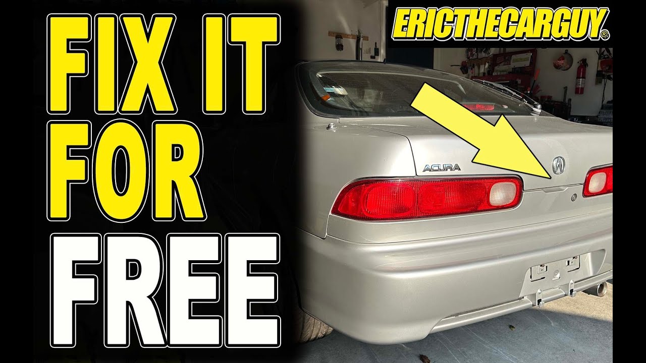 Ремонт замка багажника Acura Integra (бесплатно)