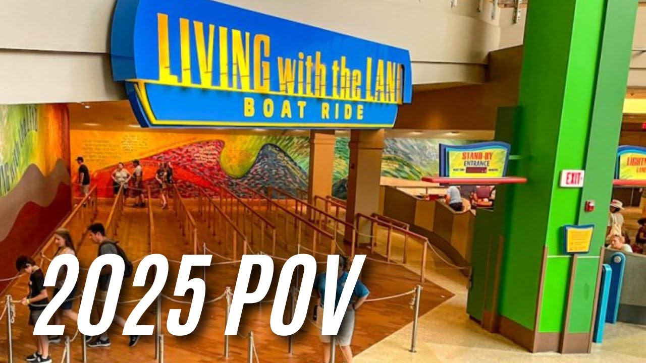 Living With The Land 2025 POV - Let's take a Boat Ride! @Disney