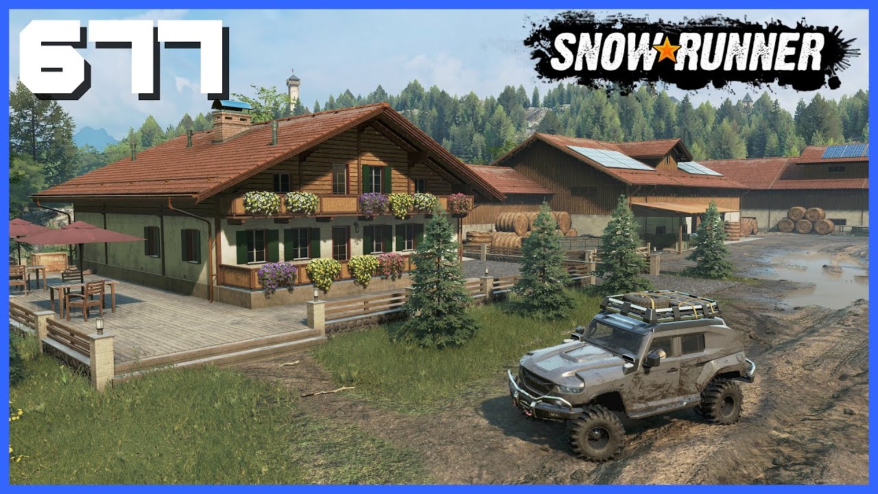 D&eacute;couverte de l'Autriche ! - Snowrunner #677 Serie X