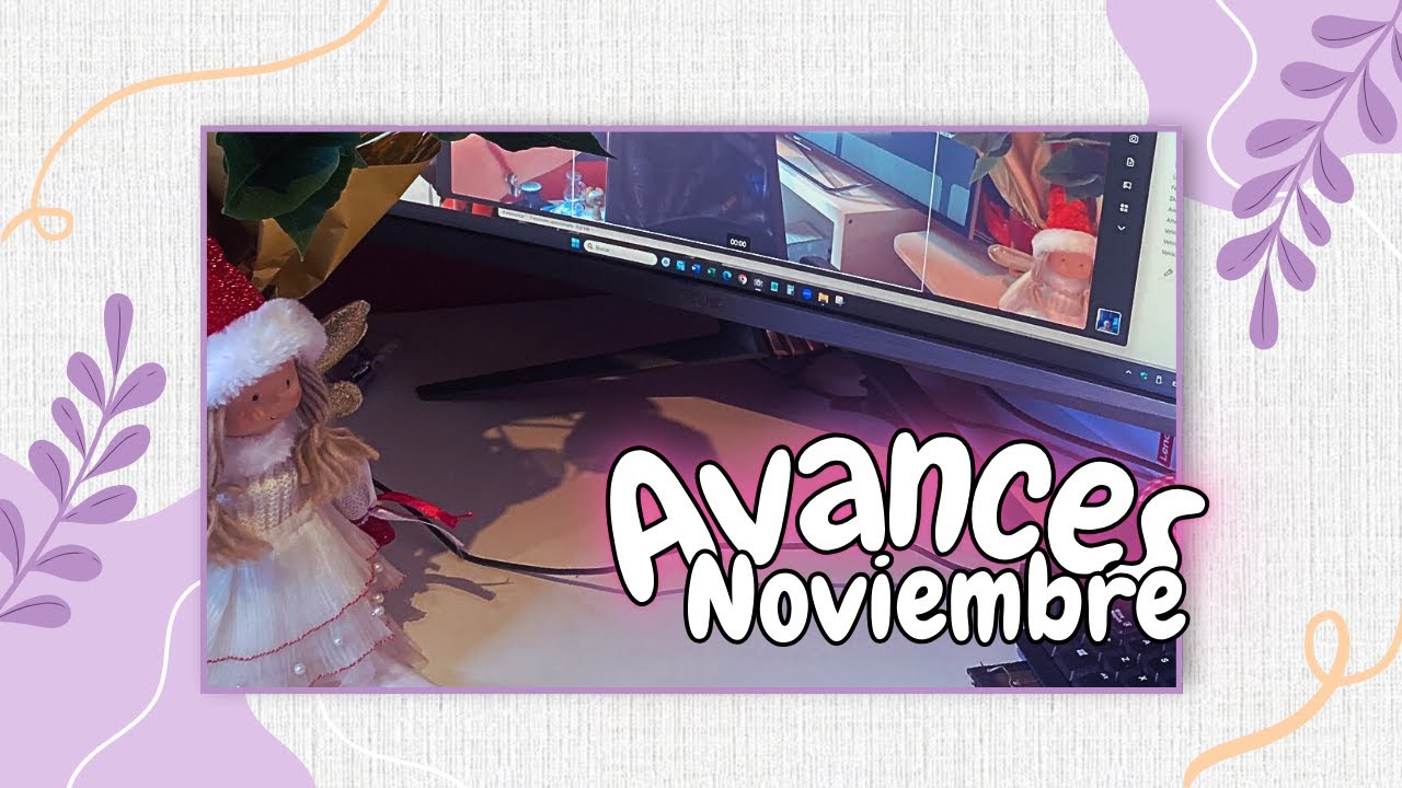 Avances de noviembre- Punto de cruz #flosstube