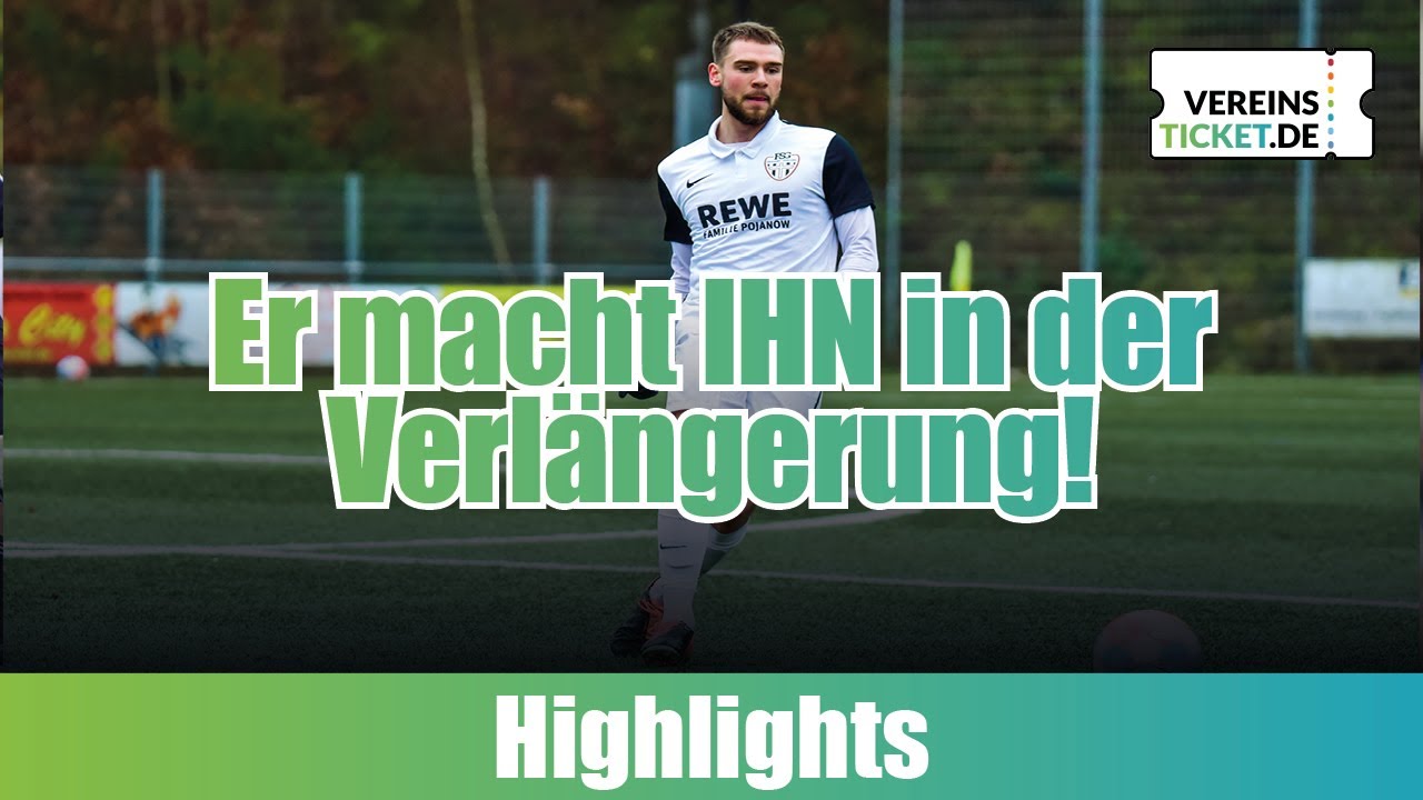 Er macht IHN in der Verlängerung! TuS Immendorf - FSG Ehrang-Pfalzel