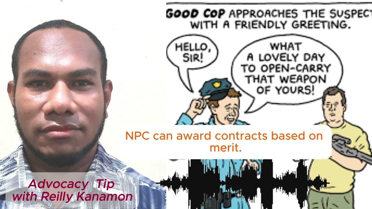 ADVOCACY TIP FOR PNG NGOS AND CSO  with Reilly Kanamon