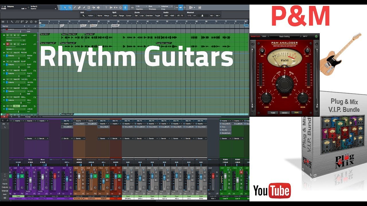 Mixing Guitars with P&M Plug-ins #9