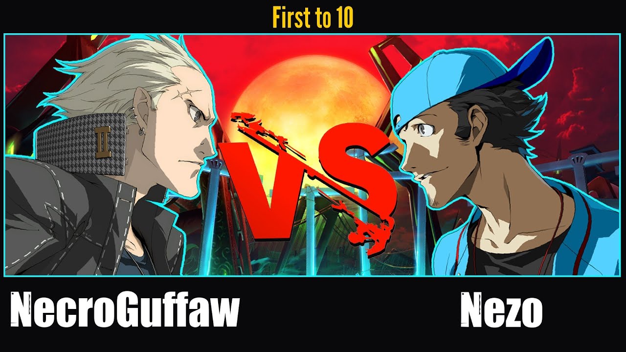 [P4U2R] NecroGuffaw (Kanji) vs Nezo (Junpei) - FT10