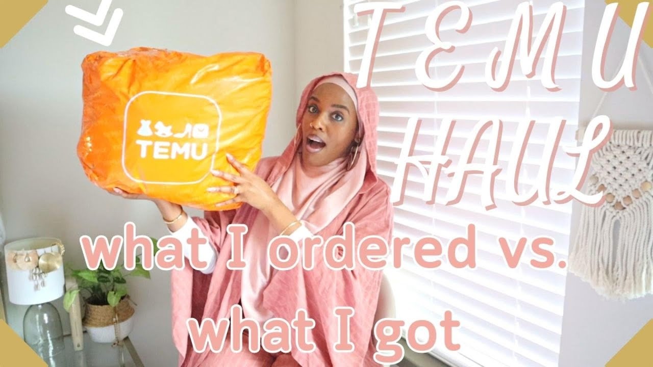 BIG TEMU Haul | What I Ordered vs. What I Got | 25+ Items !| Clothes, Hijabs, Shoes, Decor & More!