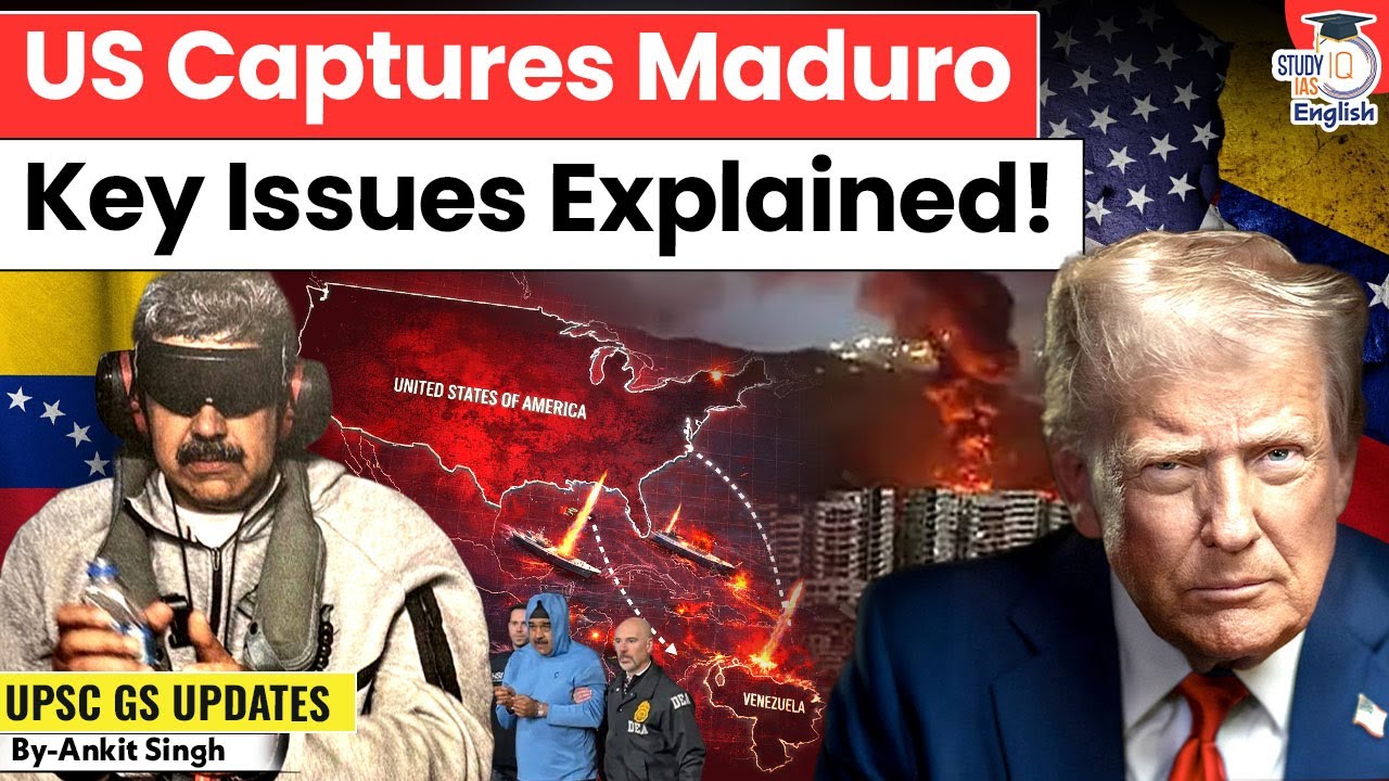 Why the US Attacked Venezuela? Key Issues Explained! | Maduro | By Ankit Singh