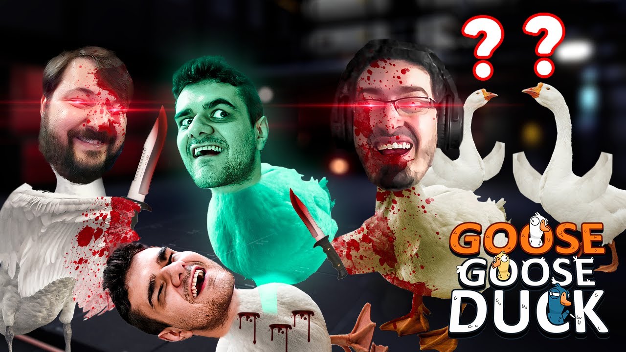 GOOSE GOOSE DUCK: QUEBRARAM O RECORDE DE MAIOR BURRICE! INACREDITÁVEL! - c/ Core, Gabs, MrGuinas e +