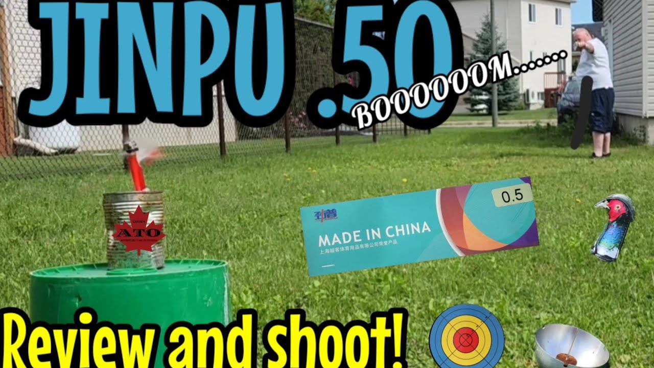 JINPU .50 REVIEW AND SHOOT.