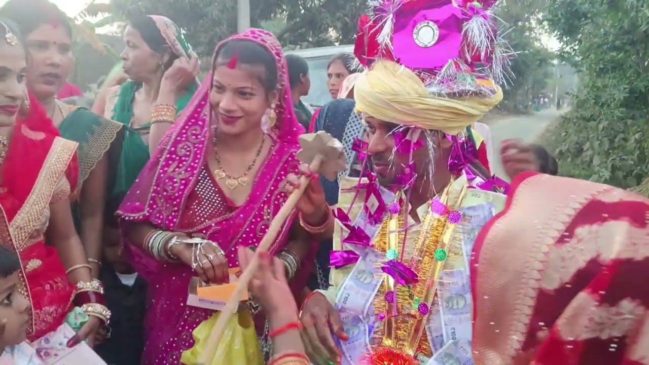 जितेंद्र की शादी ग्राम हकीमपुर जिला लखीमपुर#शादी 