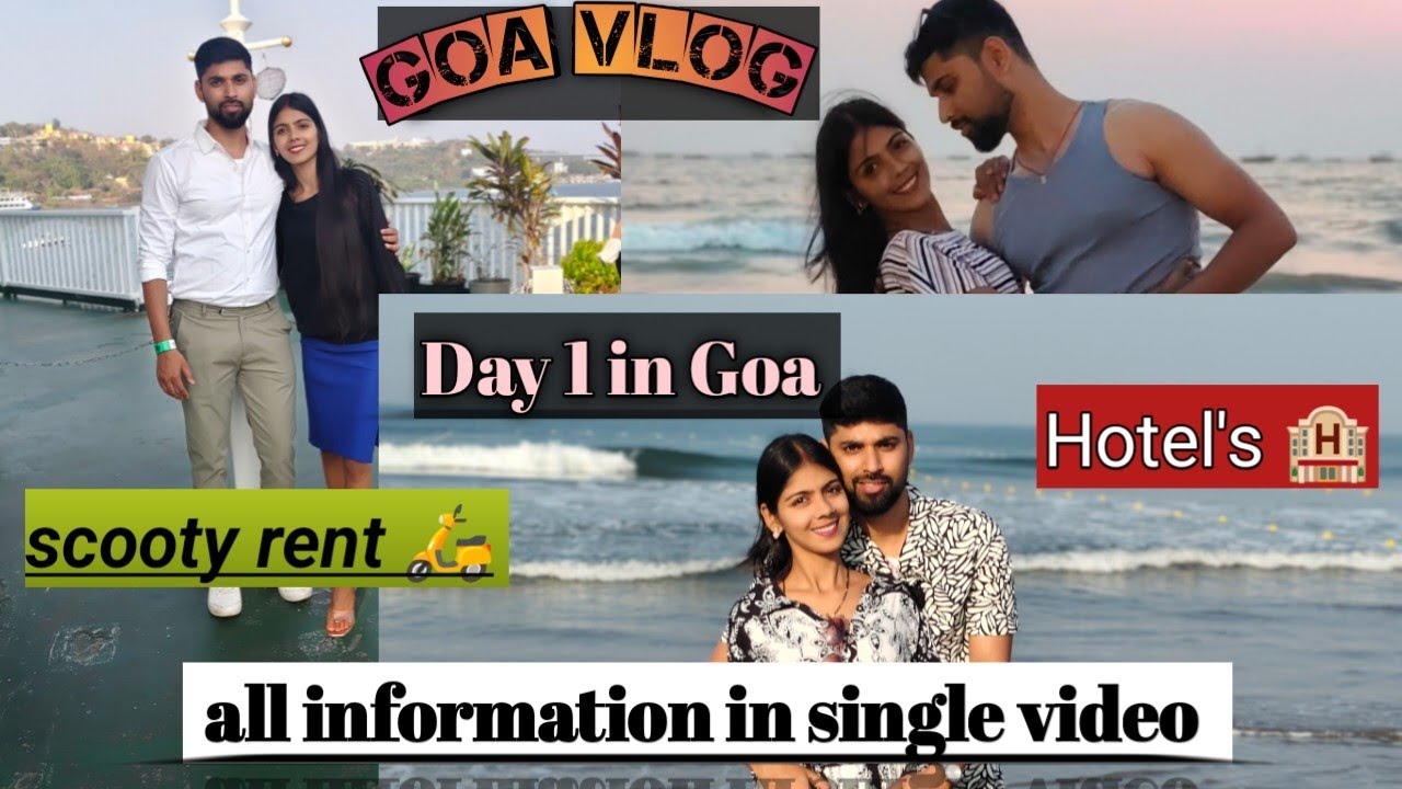 Goa vlog, 3 day Goa itenary, 