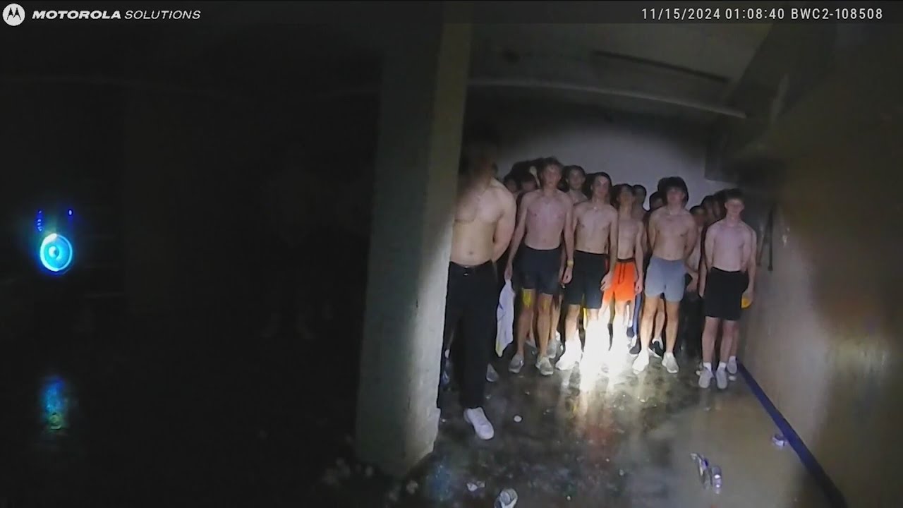 Body camera video released in University of Iowa fraternity hazing incident