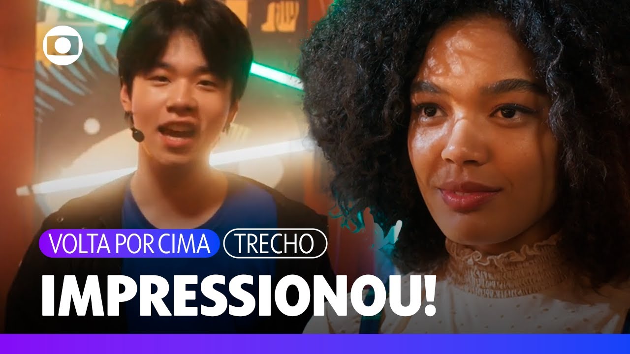 Jin escuta conselho de Madá e impressiona Tati em live! | Volta Por Cima |TV Globo