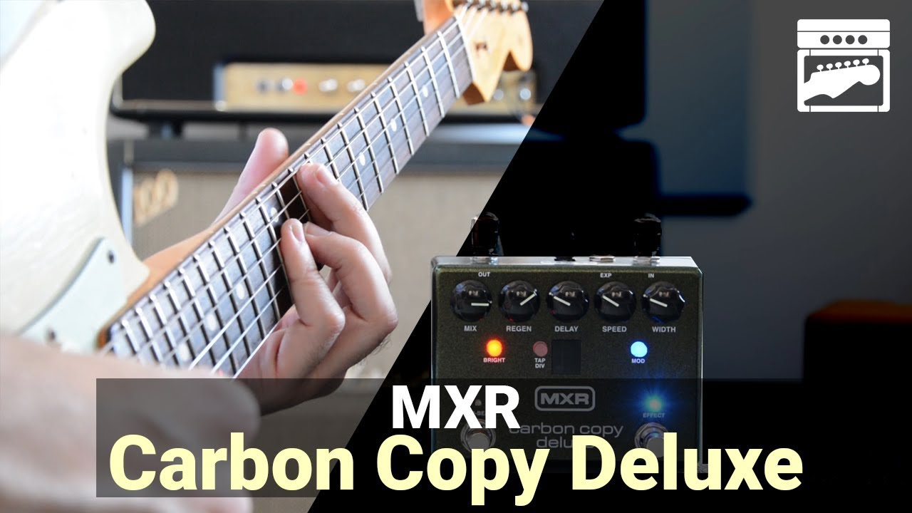 MXR Carbon Copy Deluxe Analog Delay Guitar Effect Pedal