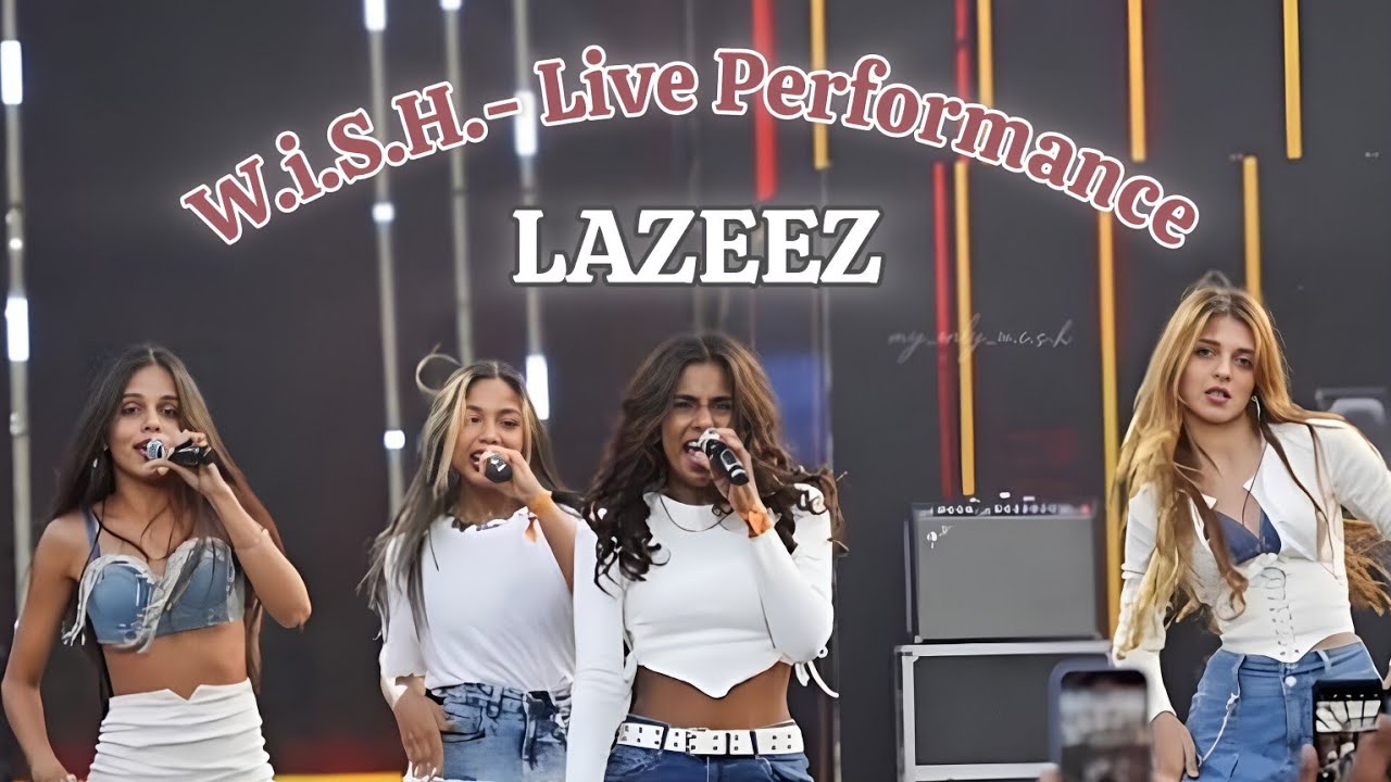 W.i.S.H. - LAZEEZ Live Performance at Socialnation Festival | Indian girl-pop group W.i.S.H.