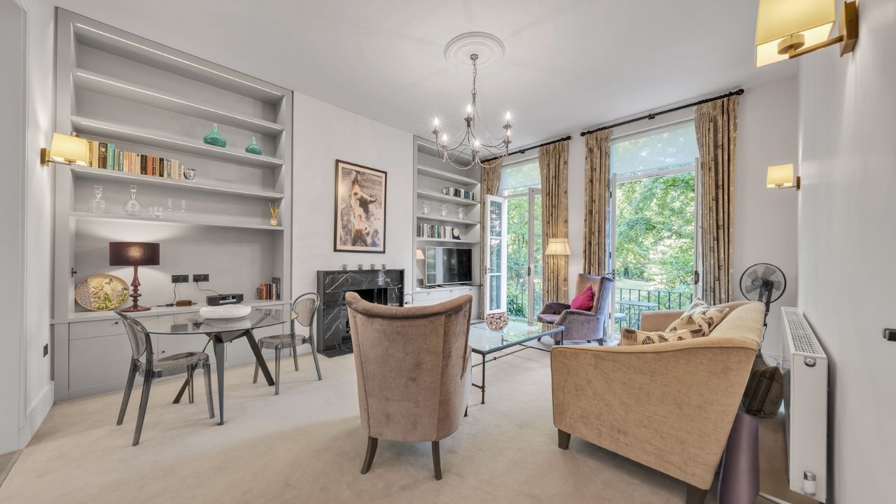 Inside a £1.7M Period Apartment with Communal Garden Views | Little Venice, London W9