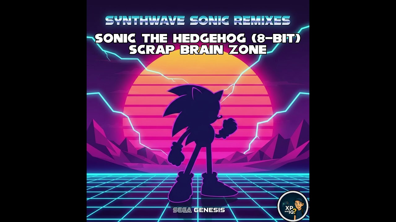 Sonic the Hedgehog (8-bit) OST - Scrap Brain Zone (Synthwave Remix)