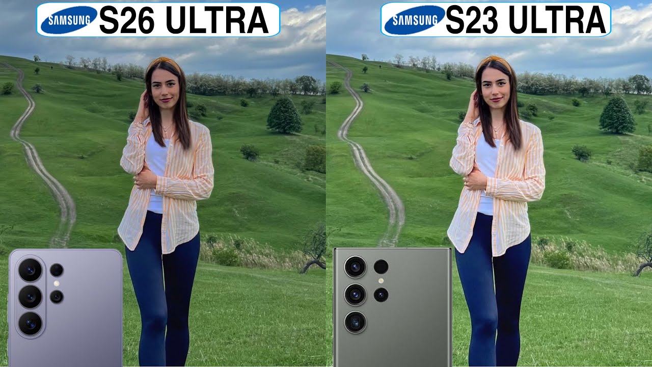 Сравнение камер Samsung Galaxy S26 Ultra и Samsung Galaxy S23 Ultra.