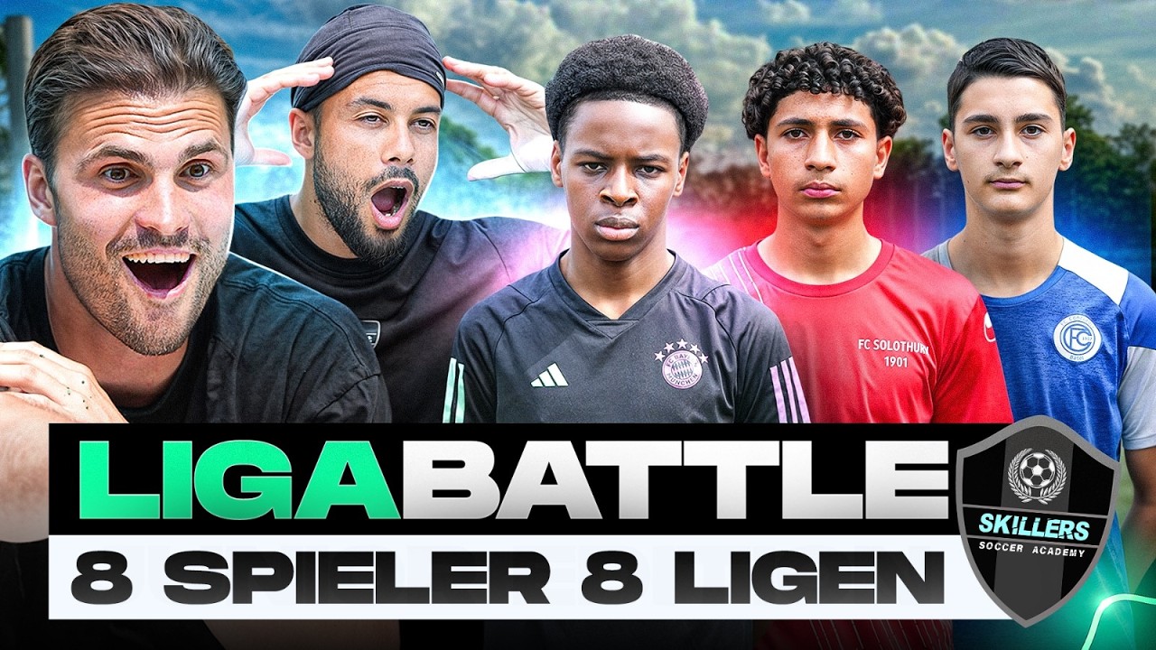 Skillers Ligabattle #25 &ndash; Kreisliga bis Bundesliga | 8 Spieler aus 8 Ligen im Duell