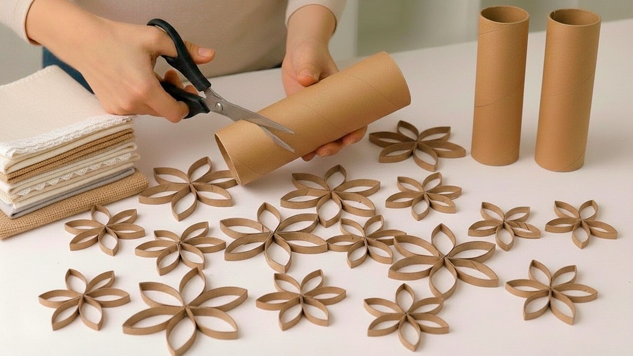 GENIUS!😍 You won’t throw away Cardboard Tubes anymore once you See this! DIY Home Decor Ideas!