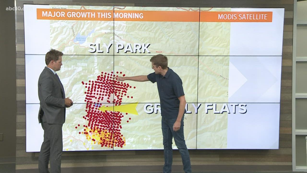 California Wildfires: Caldor Fire Tuesday morning update