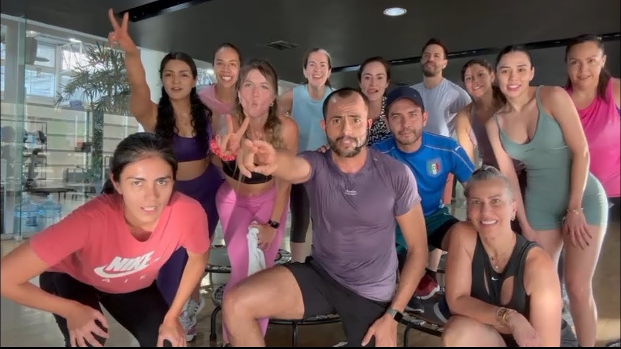 Power Jump Clase Express 💪🏻🧡🏆 New Tracks & día de la mujer 💜🩷❤️💚🥵 08 Marzo 2024 México 🇲🇽