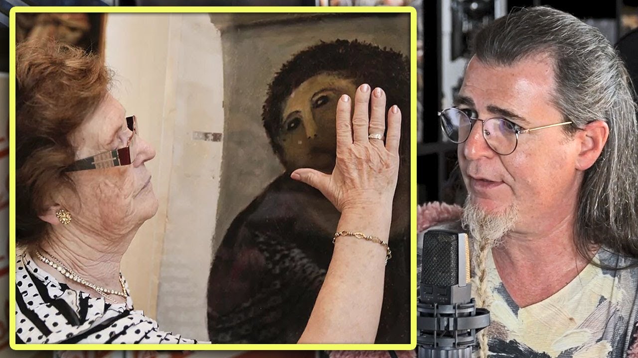 Pintor fue a conocer a la mujer que creó el ECCE HOMO y cuenta su triste historia