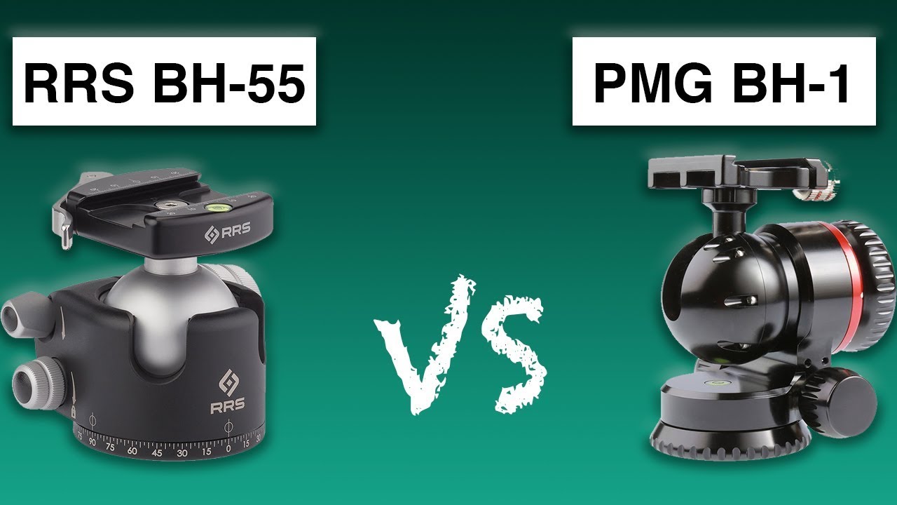 Сравнение шаровых головок Pro Media Gear BH-1 и Really Right Stuff BH-55