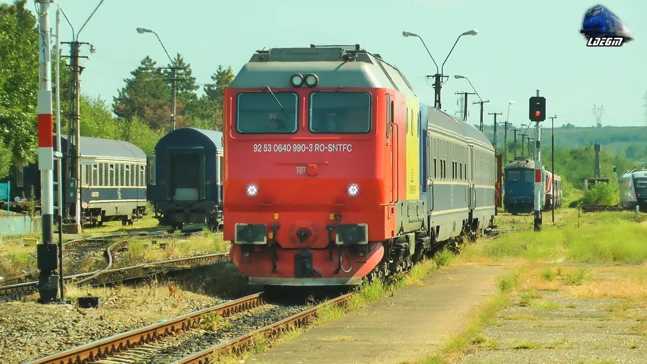 Jimmy Tricolor 64-0990-3&060-DA 60-1400-5 la Manevră/Shunting in Gara Baia Mare Station 30 Aug 2019