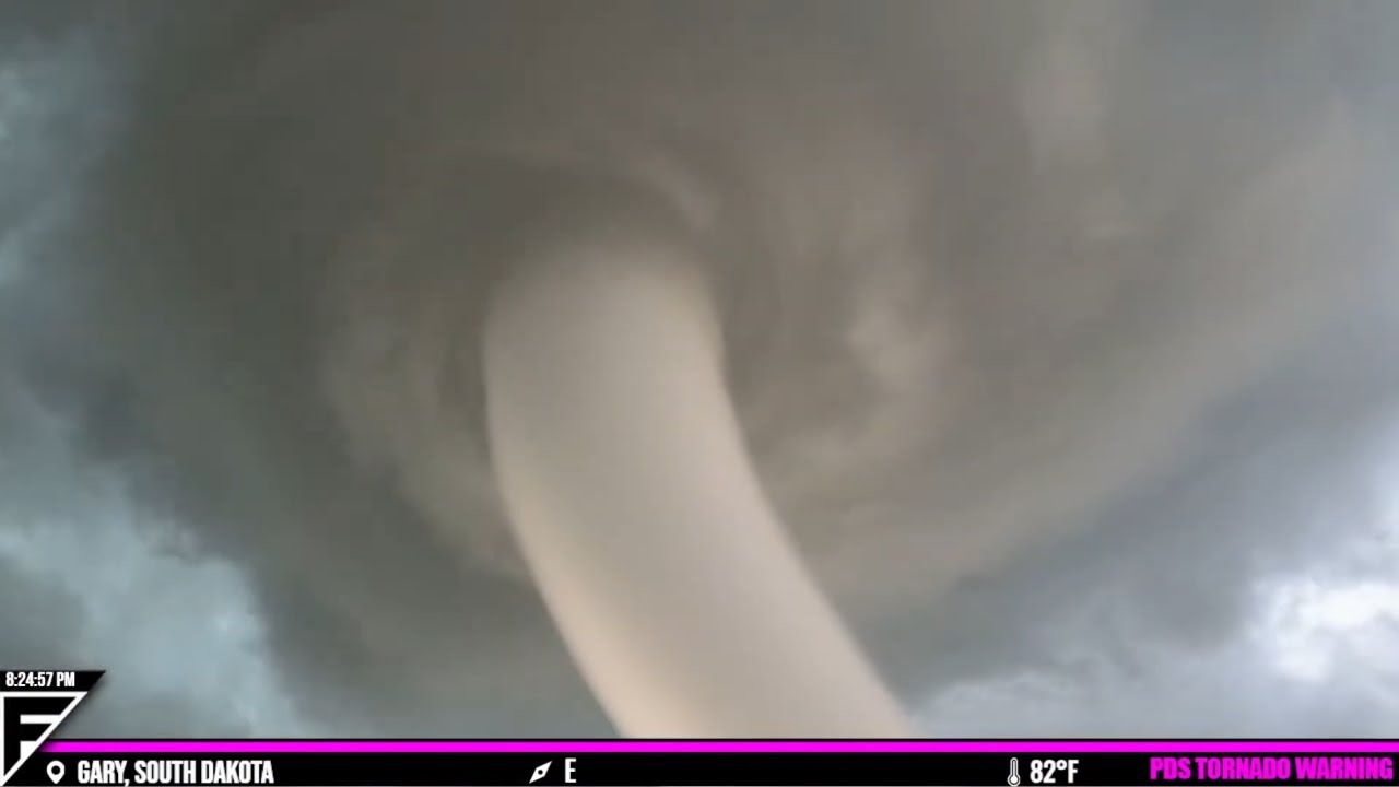 Unbelievable Tornado Strikes South Dakota - Live As It Happened - 6/28/25