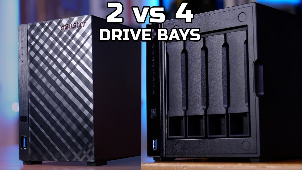 2 Bay vs 4 Bay NAS - Which is Best?