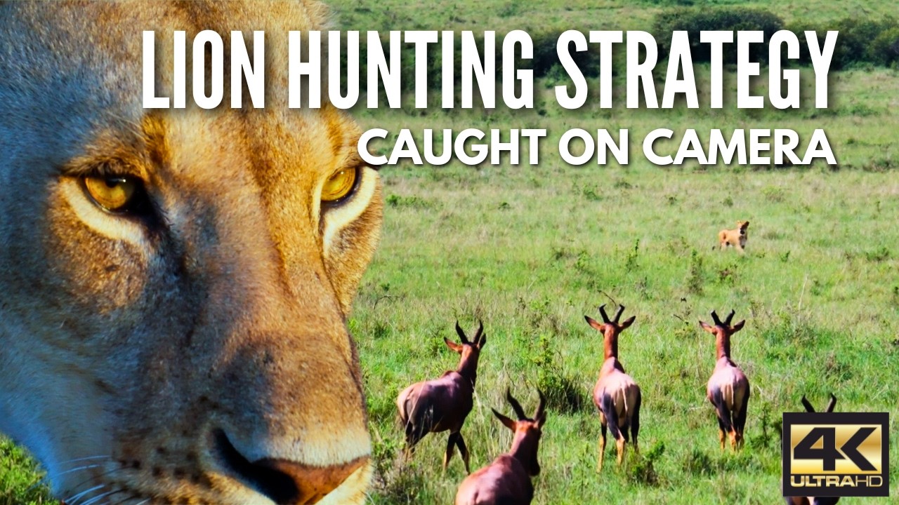 Topi Herd Turns the Tables on Hunting Lioness | Masai Mara 4K