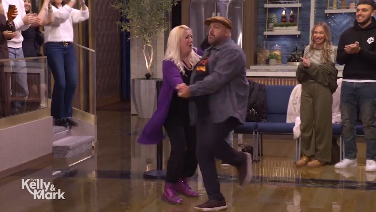 Kevin James Dances Into the Live Studio