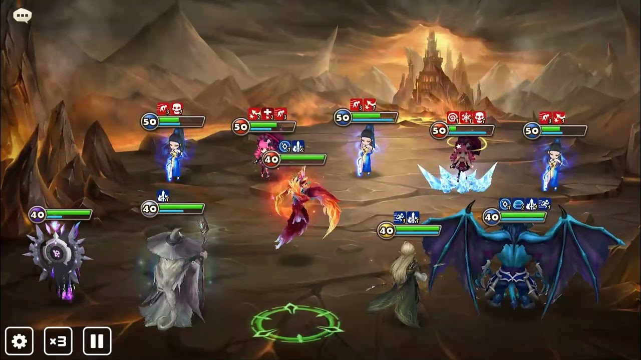 Summoners War Mordor Land of the Shadow HELL Stage 6