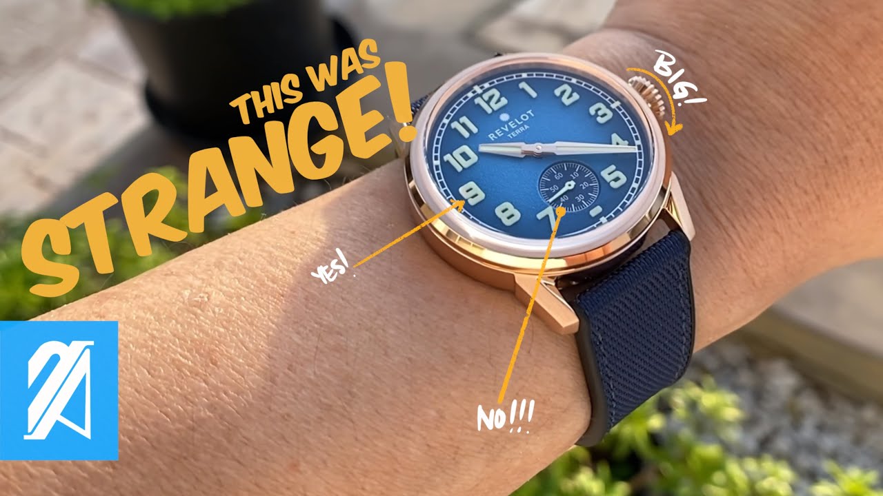 This Is One Strange D12 Watch! Hands-On Review Revelot Terra Bronze!