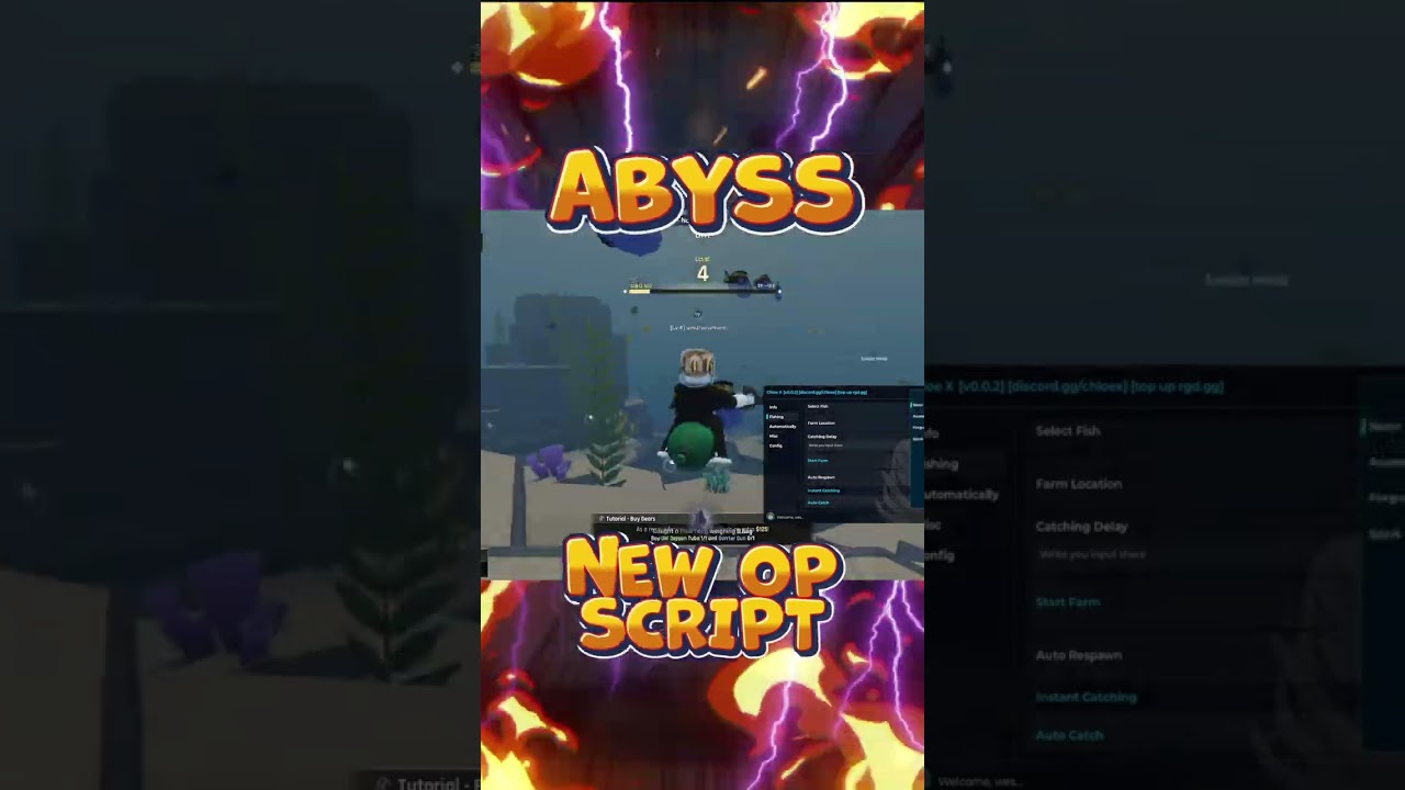 🐟 ABYSS SCRIPT IN ROBLOX WITHOUT BAN 2026! AUTOFARM FISH! #abyss #abyssscript #roblox