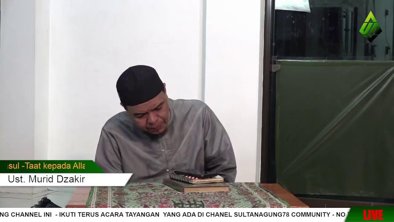 Pengajian Malam Senin - Taat kepada Allah & cinta kepada Rasul - (28-12-2025)