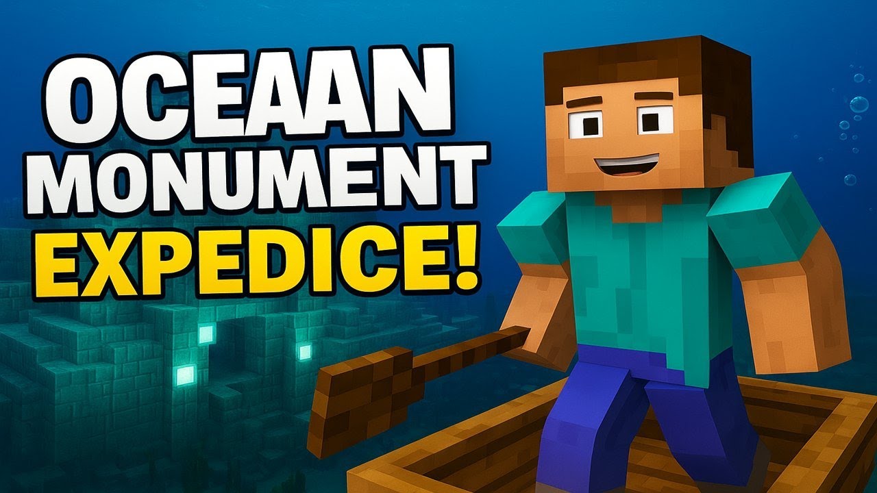Minecraft Raft – OCEAN MONUMENT EXPEDICE! 🌊 Epický průzkum hlubin!