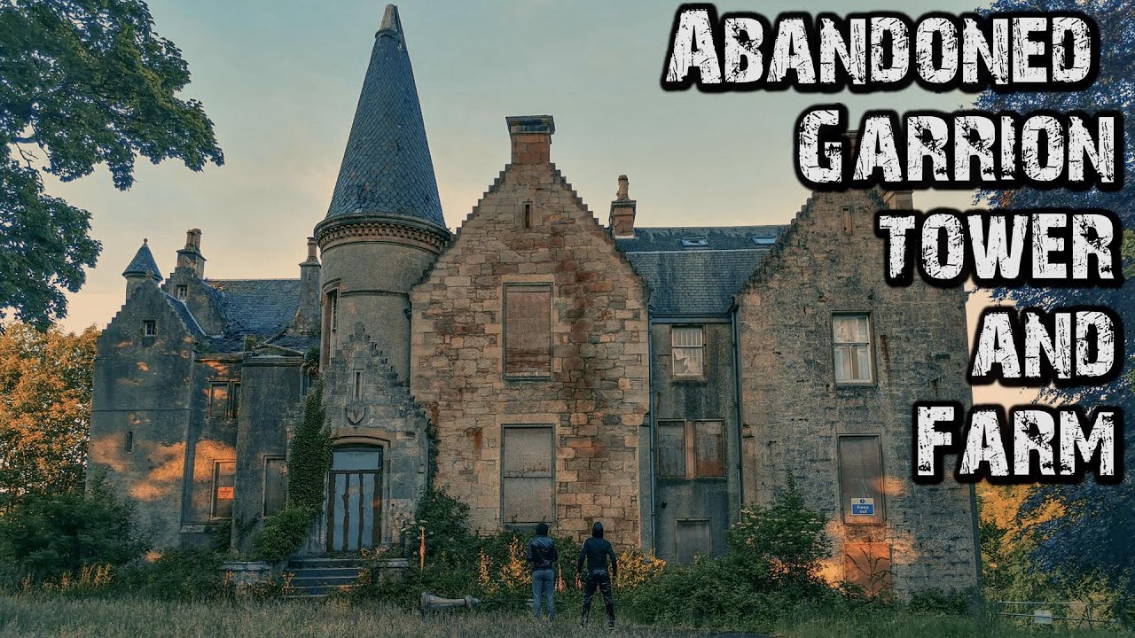 Abandoned Garrion Tower and Farm. Wishaw, Urbex Scotland, UK. Exploring with Deviant Discoveries. 4K